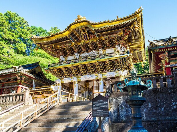祭祀家康的日光东照宫。图片为代表着日本审美的阳明门(PIXTA)