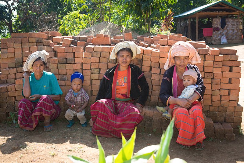 Un hogar en paz en la región de Shan