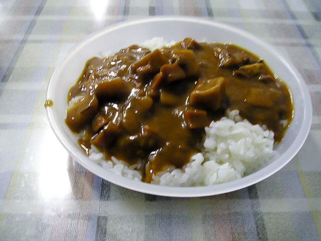 2003年茨城県鹿嶋市で味わった自販機カレー