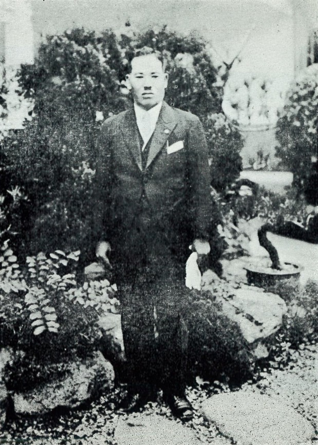 Tamai Kamejirō in Hualien, Taiwan, in 1938. (Photo from Tamai Kamejirō kaikoroku [The Memoirs of Tamai Kamejirō].)