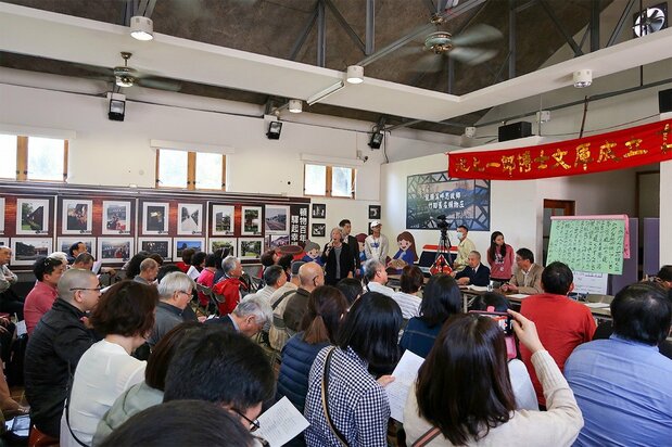 池上一郎博士文庫の開館19周年を祝う式典（筆者撮影）