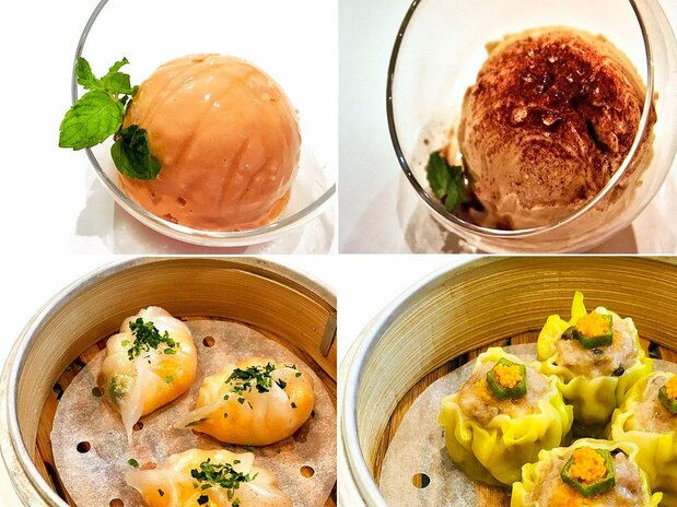 More menu items from Kaen, all of which Tang makes by hand.
