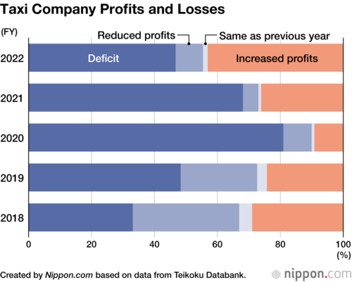 Taxi Company Profits and Losses