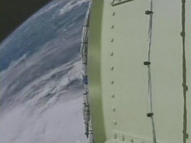 イプシロンの搭載カメラの映像。（c）JAXA
