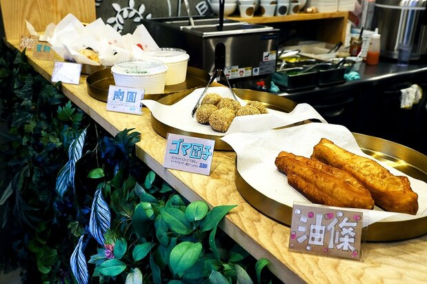 日本にある台湾朝ごはん屋は、日本人の生活習慣に合わせて、朝ごはんだけではなく、ランチの営業もしている。