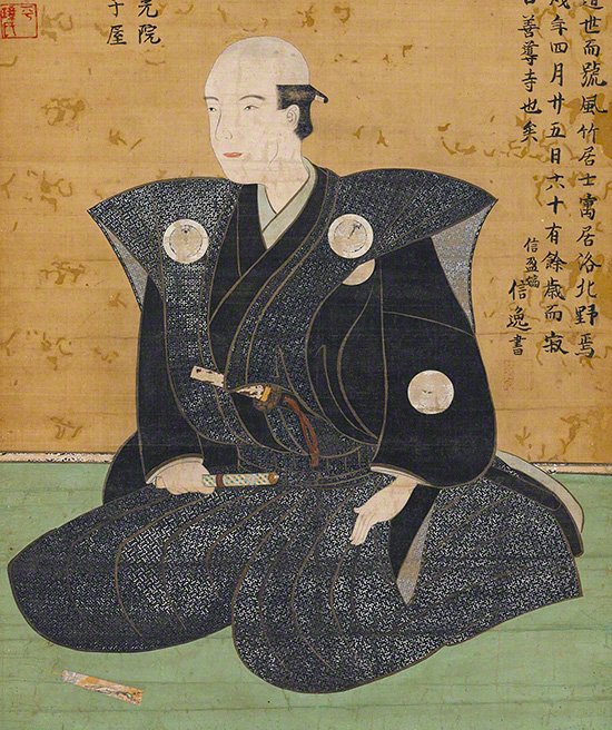 《中村内蔵助像》重要文化財（大和文華館蔵）