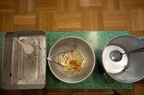 Les élèves de cours moyen 2e année n’ont, comme d’habitude, pas laissé une miette de leur repas.