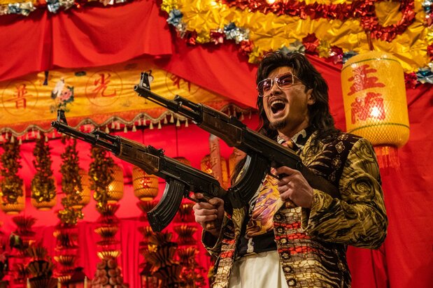 『トワイライト・ウォリアーズ』王九役のフィリップ・ン。怪演で人気をつかんだ　©2024 Media Asia Film Production Limited Entertaining Power Co. Limited One Cool Film Production Limited Lian Ray Pictures Co., Ltd All Rights Reserved.