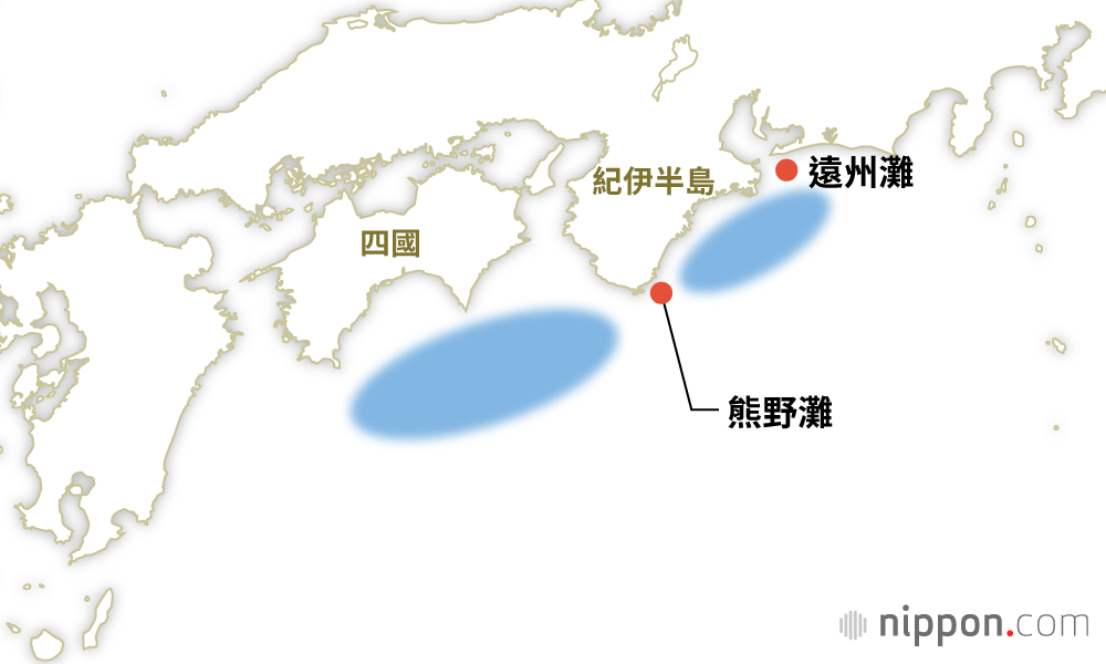 每隔100到150年發生一次的大地震——南海海槽特大地震