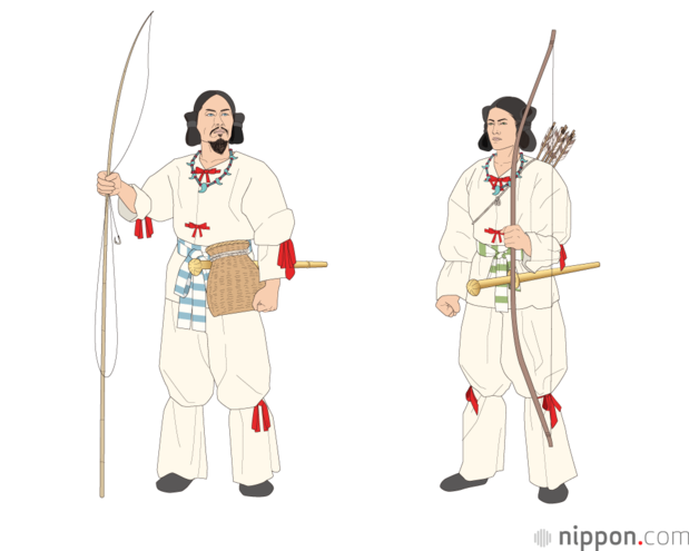 Hoderi and Hoori. (© Satō Tadashi)