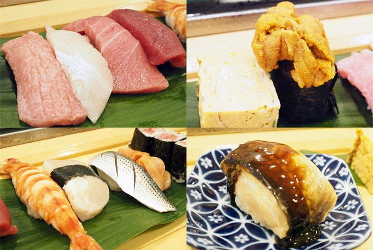 Los mejores lugares para comer sushi ‘Edomae’ en el mercado de Toyosu