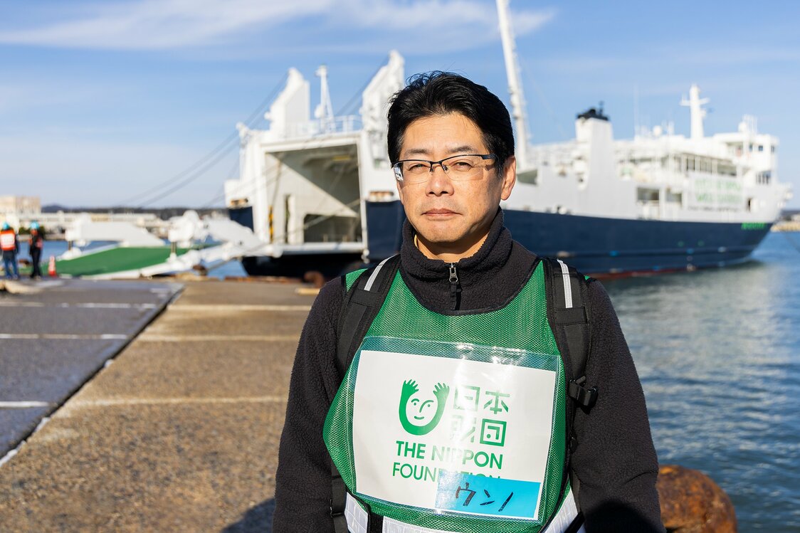 Unno Mitsuyuki, directeur exécutif de la Nippon Foundation