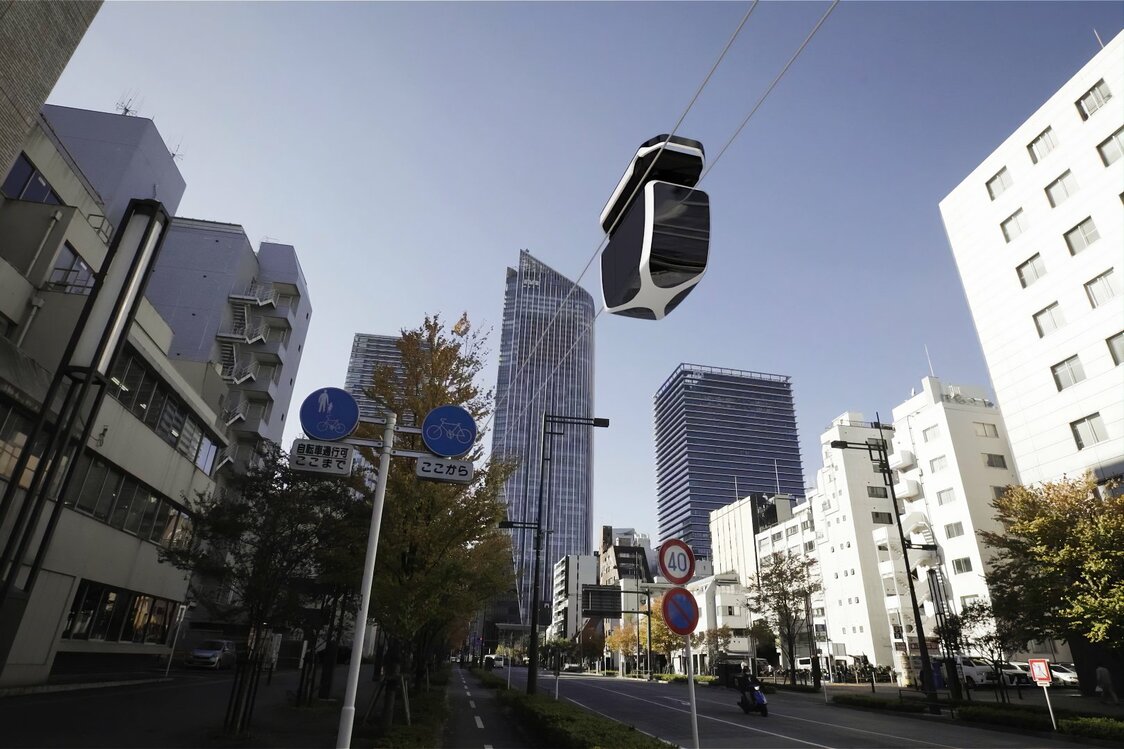 都市部で運行するZipparのイメージ画像　写真提供：Zip Infrastructure、biogon pictures