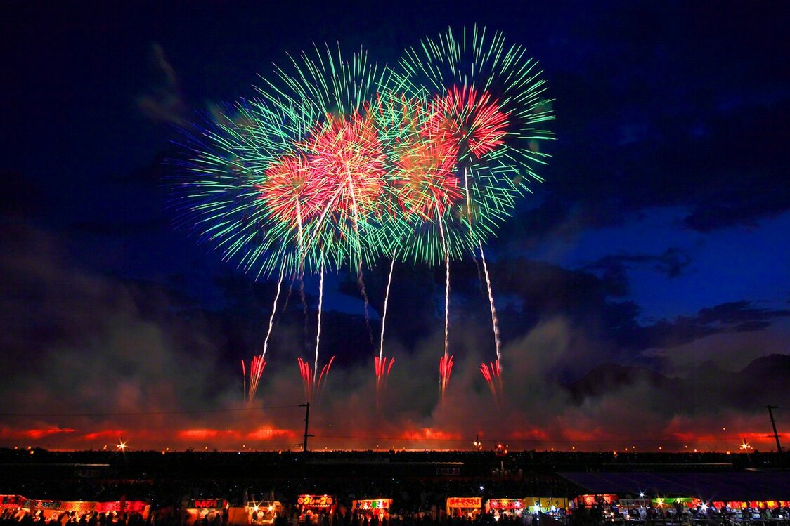 [Galerie photos] Ômagari, le berceau des feux d’artifice créatifs