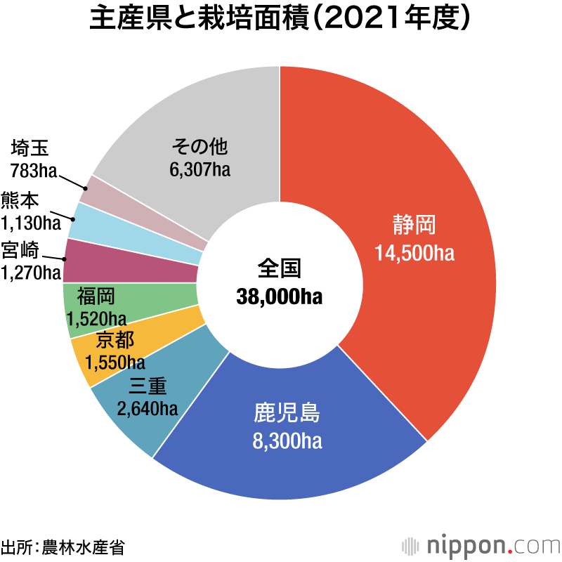 海外で続く日本茶ブーム―輸出は過去最高：2022年の八十八夜は5月2日