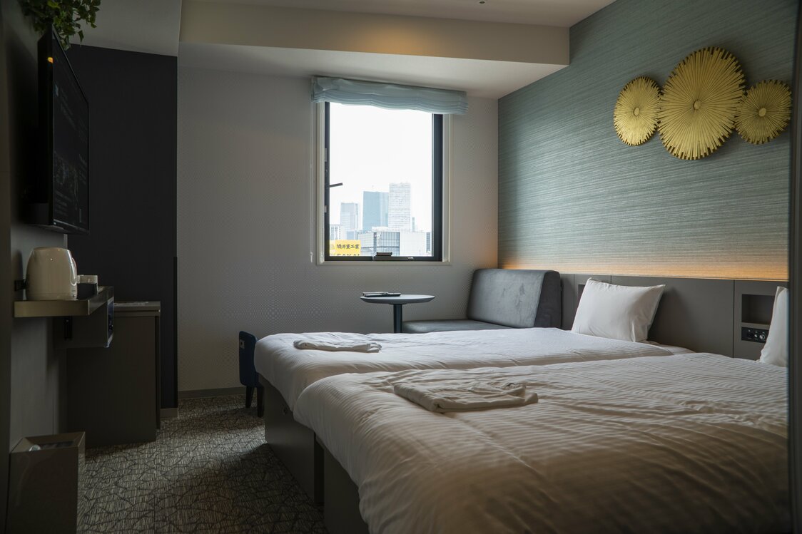 快適な室内空間。部屋によっては間近に東京タワーが眺められる