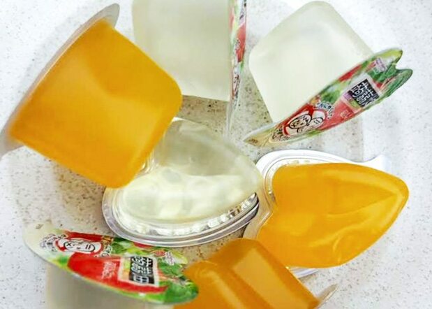 Gelatina de konjac, muy popular como golosina para hacer dieta. (Equipo editorial de nippon.com)
