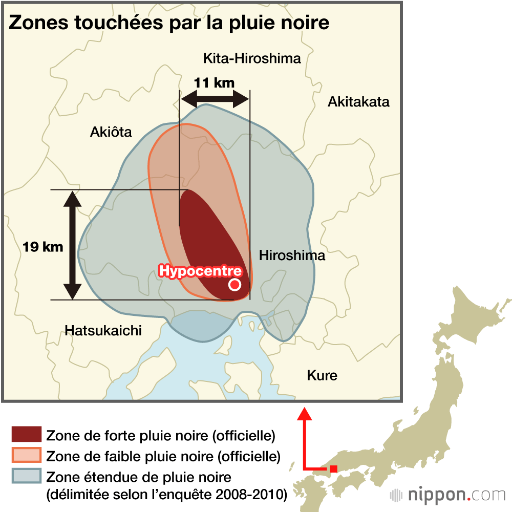 La « pluie noire » de Hiroshima : les victimes enfin reconnues officiellement 75 ans après 