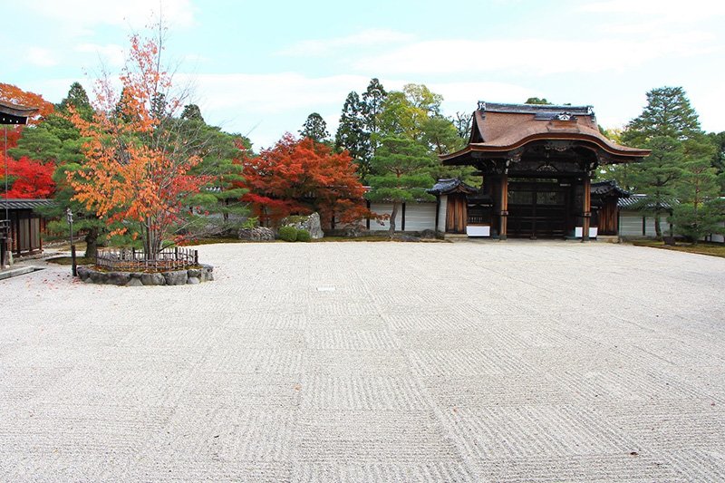仁和寺，枯山水庭園（提供：林亦峰）