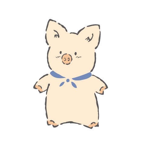 Zashikibuta. (© 2024 Sanrio)