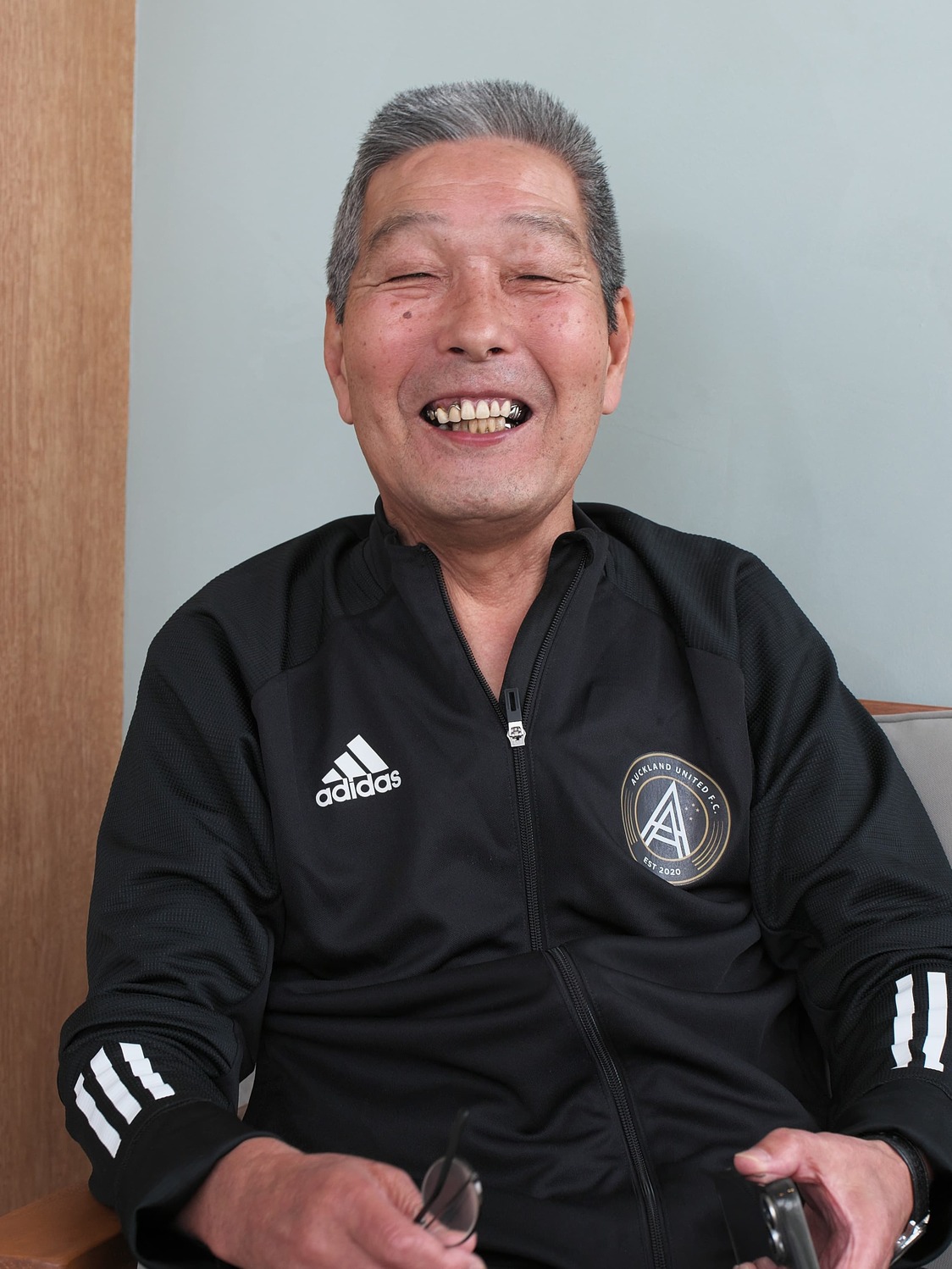 Hoshikawa Takahiro, de la Federación de Asociaciones de Vecinos del danchi de Takeyama.