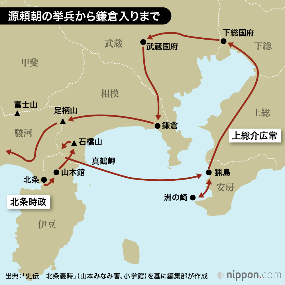血のりを流した「太刀洗」：頼朝の代弁者、ダークサイドの梶原景時（3）