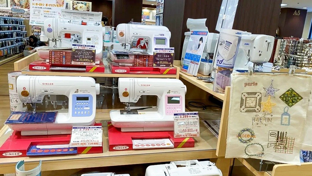 缝纫机依然受青睐