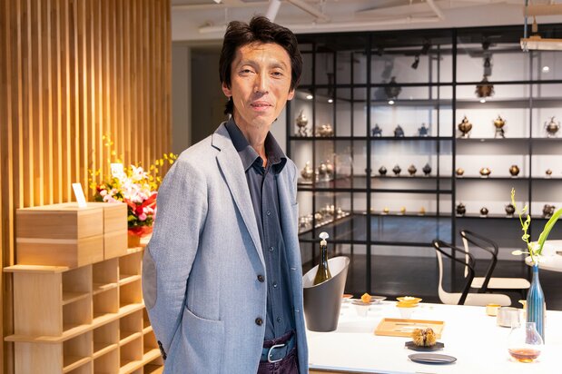 Yotsukawa says he will continue offering both traditional and modern copperware.