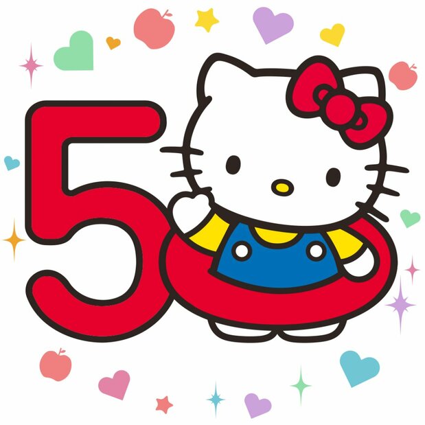 Hello Kitty celebrates her half century in 2024. (© 2023 Sanrio)