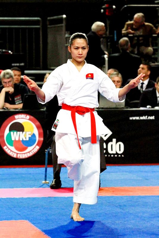 Nguyen Hoang Ngan of Vietnam, the gold medalist at the 2008 World Championships.
