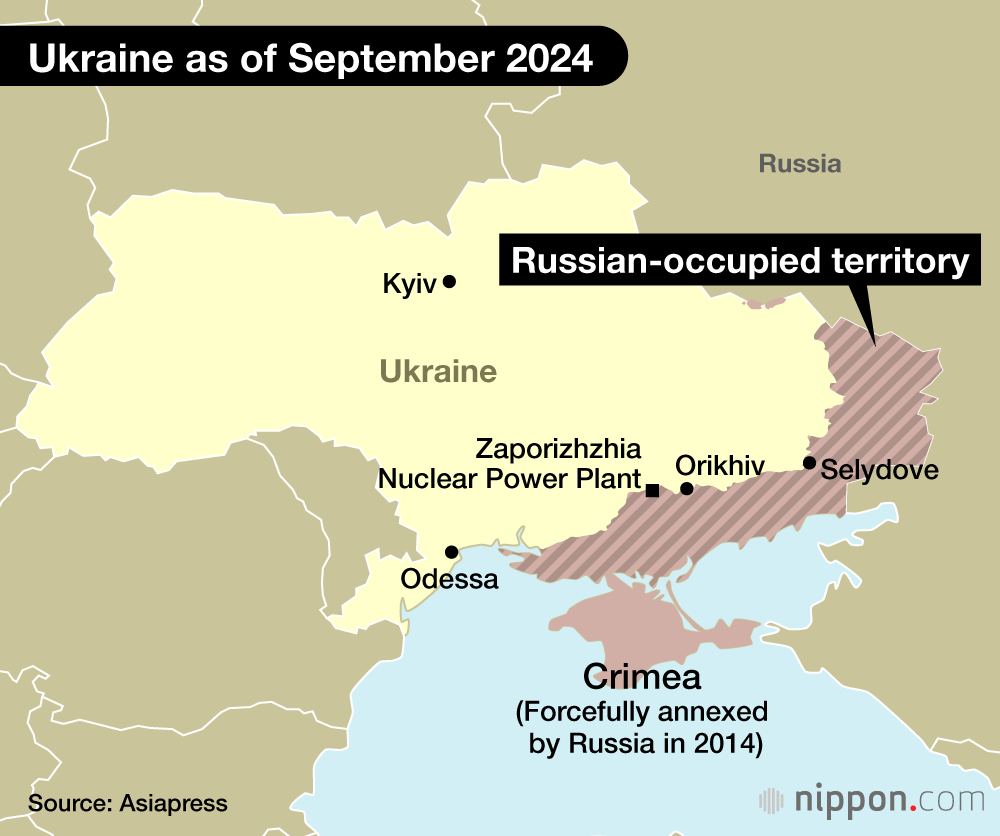 Ukraine as of September 2024