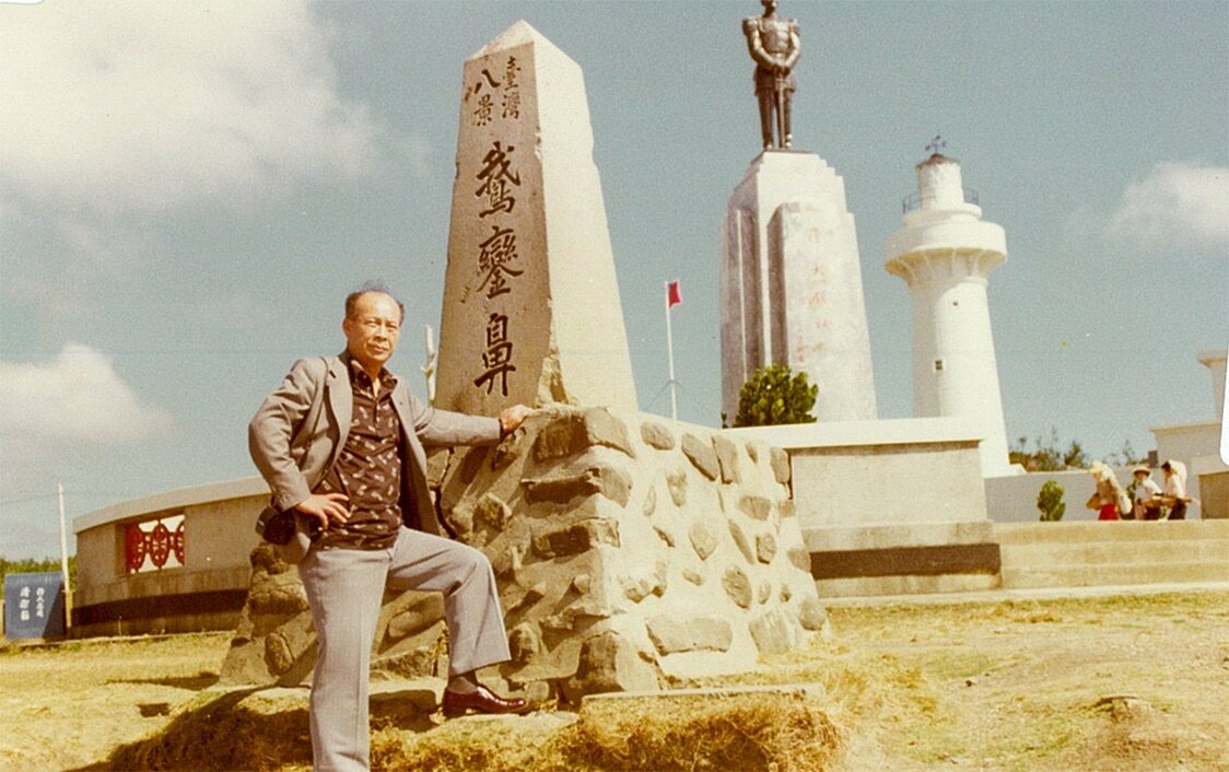 引退後、故郷の台湾を旅行した呉昌征
