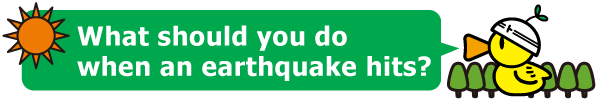 Being Prepared for an Earthquake