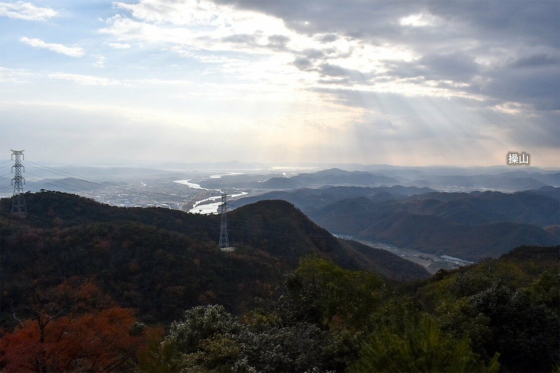 熊山から南西方面