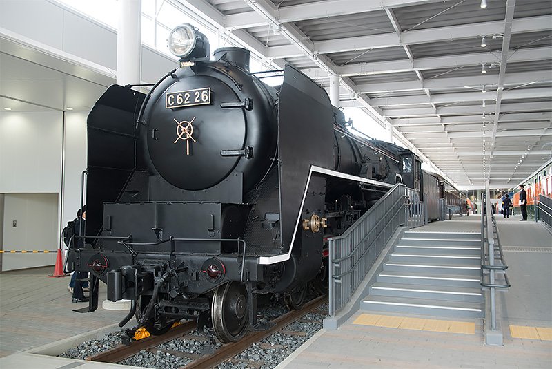 日本最大の旅客用蒸気機関車（SL）、C62形