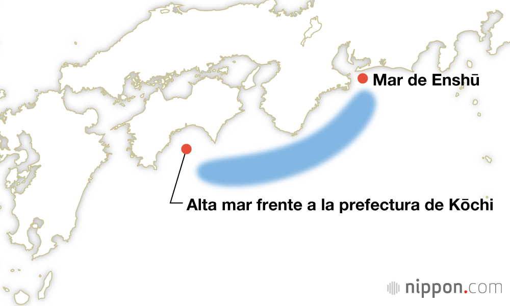 El gran terremoto de la fosa de Nankai, un fenómeno con un ciclo de 100-150 años