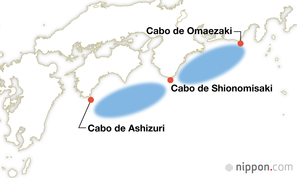 El gran terremoto de la fosa de Nankai, un fenómeno con un ciclo de 100-150 años