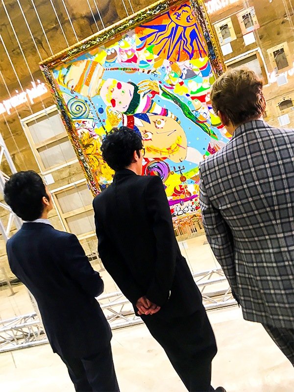 日本超人气明星香取慎吾在卢浮宫举办首次个展