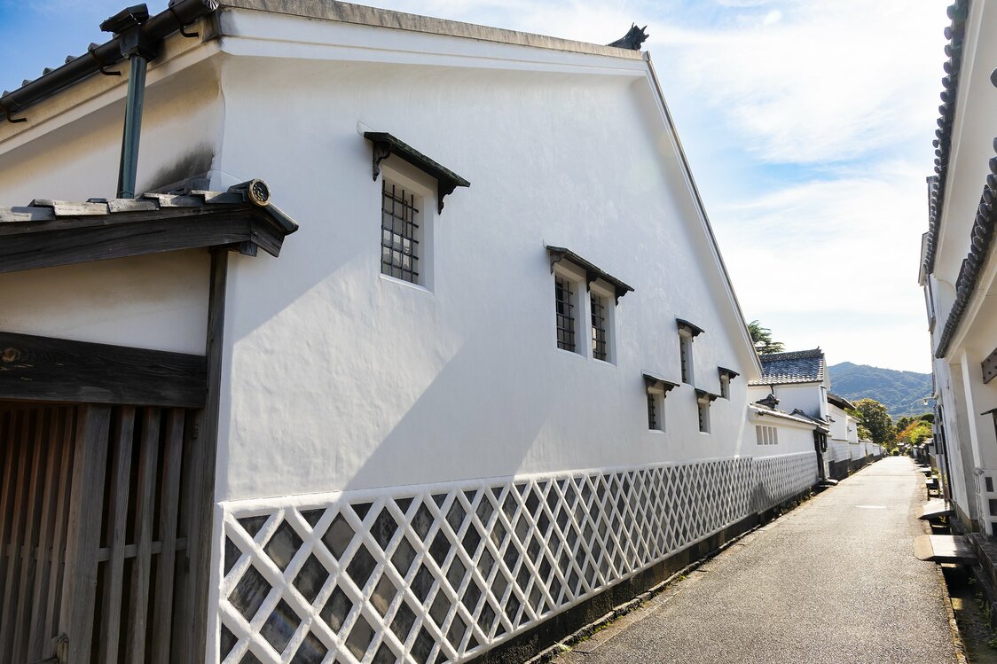 The Kikuya Yokochō area of Hagi was home to many figures of the Meiji Restoration, including Takasugi Shinsaku. (© Nippon.com)