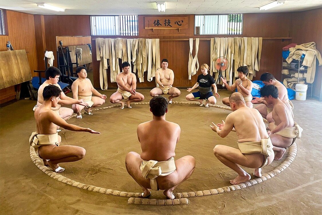 幼少期は男子にやっかまれたが「今はまったく。むしろ『長谷川が部で一番カッコいい』と言ってくれる男子部員もいて、うれしいですね。本当に強い人ほど性別にこだわらないんです」　筆者撮影