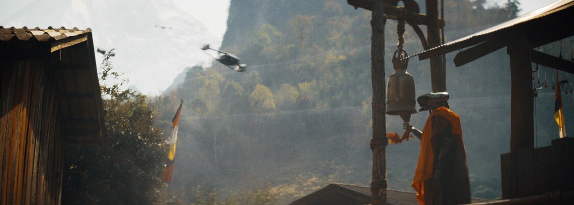 ニューアジアのビジュアルは、エドワーズによる「SF的風景」の再解釈だ　© 2023 20th Century Studios