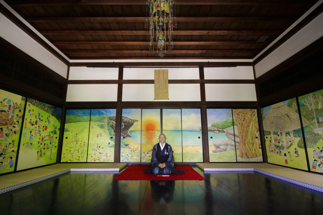 山田宗正住職：大徳寺真珠庵「襖絵プロジェクト」絵師紹介（番外編）
