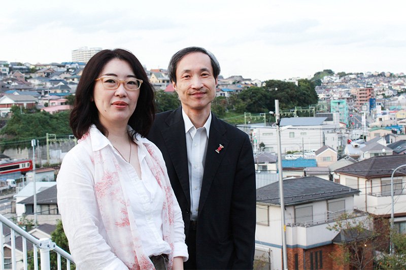 ひきこもり経験者の林恭子さんと丸山康彦さん