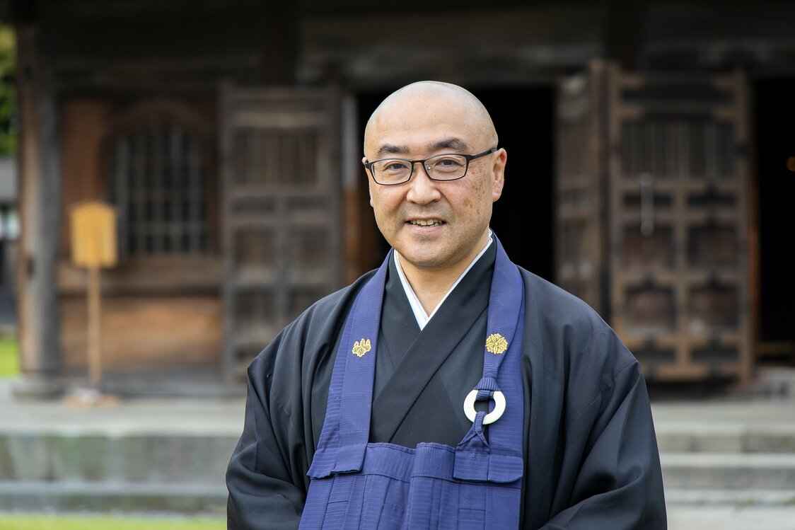 瑞龙寺第31代住持四津谷道宏