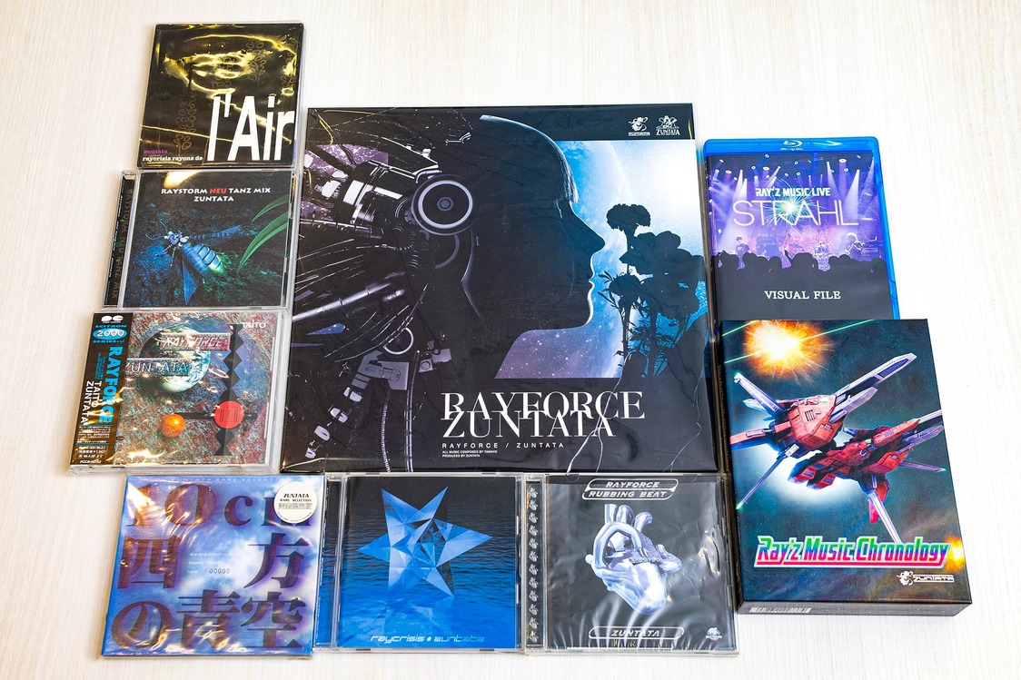 タイトーの音楽制作部門「ZUNTATA」は、ゲームから派生した楽曲をCDやDVD、音楽配信などで多数リリースしている　© TAITO CORPORATION