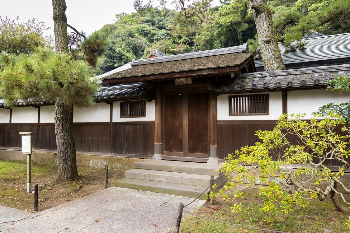 原三溪在隐居的白云邸去世（横滨市指定的有形文化遗产）