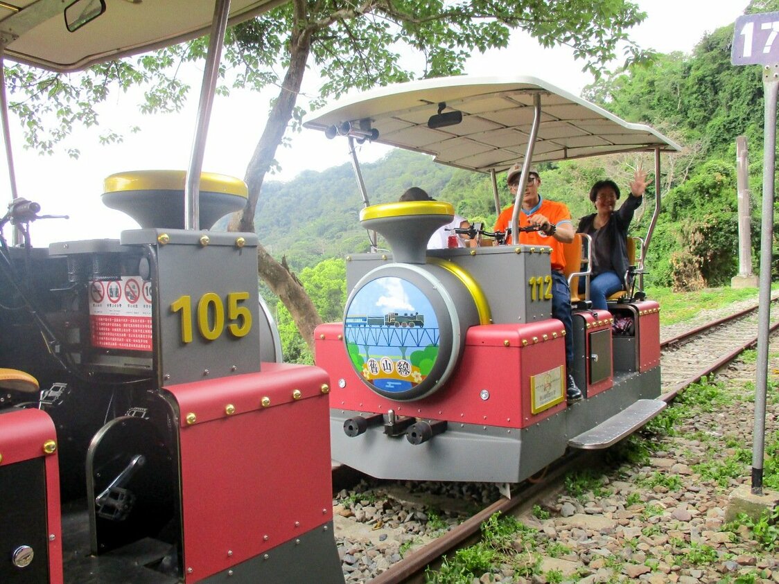 苗栗の「旧山線鉄道」（簡佑丞氏提供）
