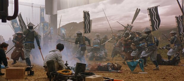 La recreación de la batalla de Sekigahara con un realismo cercano a la autenticidad. (© Gianni Simone)