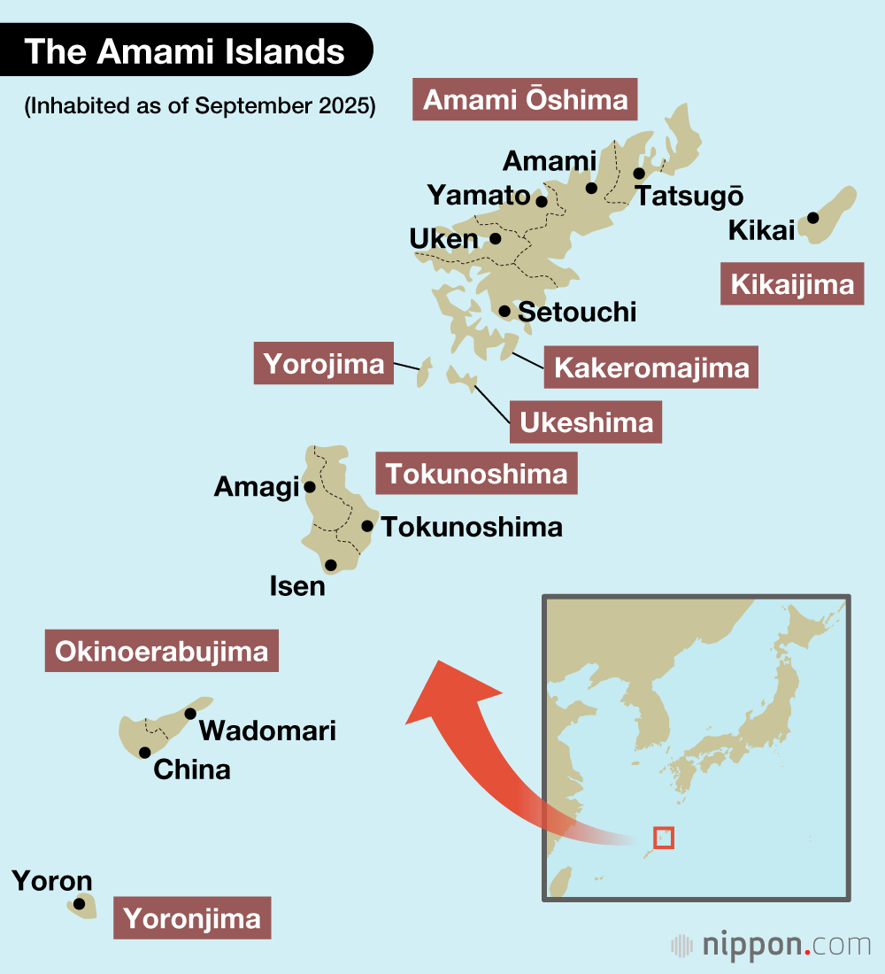 The Amami Islands