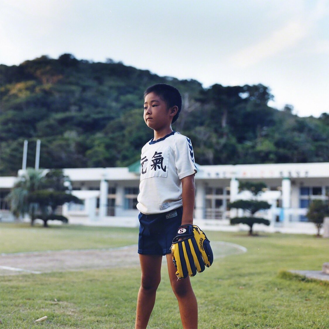 Un niño de primaria que conocí en Funauki (Iriomote). En la zona solo hay un estudiante de primaria y otro de secundaria.